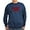 Navy, variant on CafePress - GAMER DAD Sweatshirt - Classic Crew Neck Sweatshirt