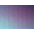 thumbnail image 1 of Ahgly Company Tapis d'Intérieur Lavables à la Machine, Rectangle de Transition Bleu-Violet Clair, 3' x 5', 1 of 7