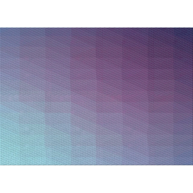 Ahgly Company Tapis d'Intérieur Lavables à la Machine, Rectangle de Transition Bleu-Violet Clair, 3' x 5'
