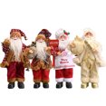 thumbnail image 2 of De Papá Noel, Figura De Papá Noel De Escritorio, Muñeco De Papá Noel Realista, Adorno Para El Hogar Para El Hogar Y La Oficina Monstrate HA039726-02, 2 of 6