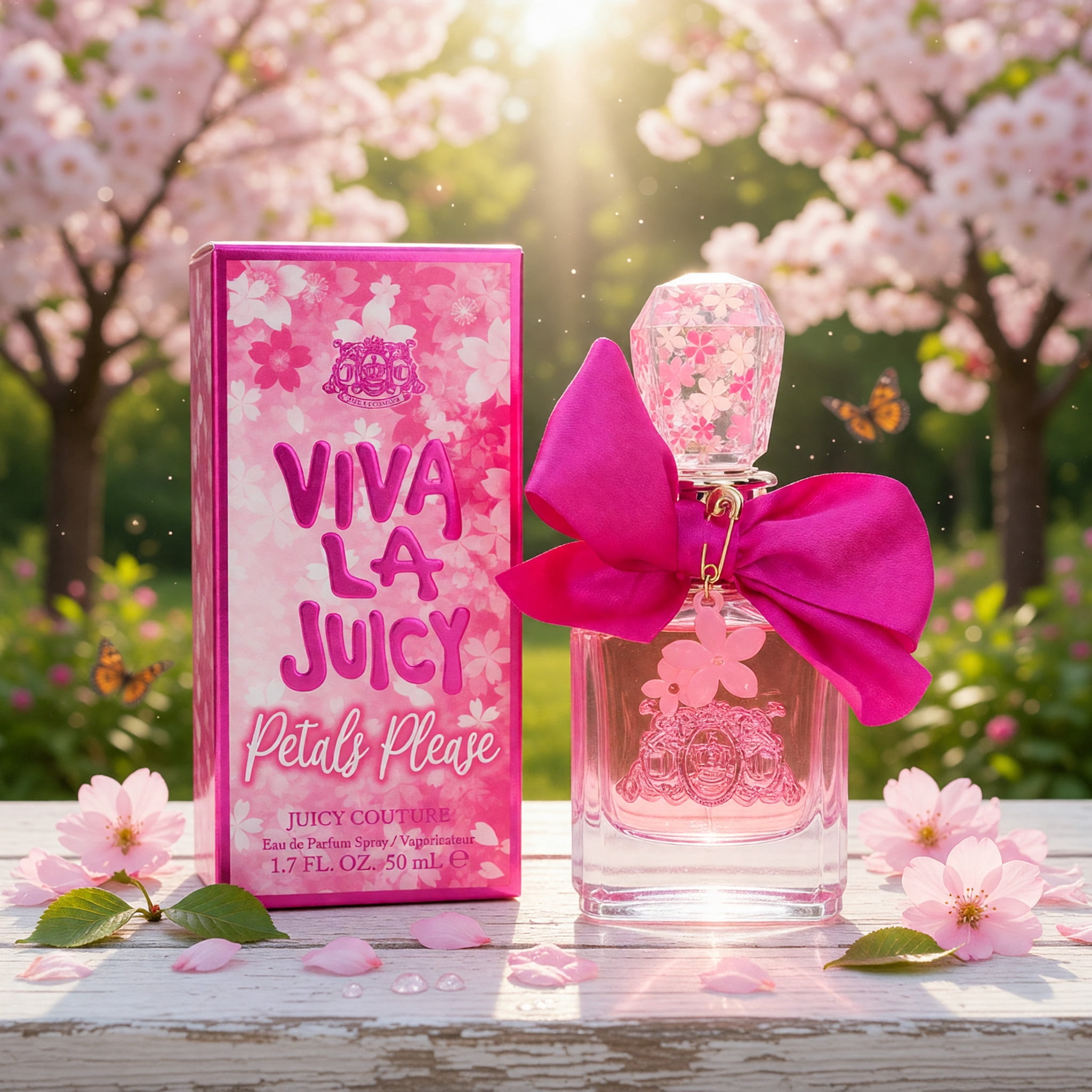 お香 VIVA LA JUICY Petals Please 100mL Juicy Couture, Perfume, Viva La Juicy Petals Please 1.7 oz, Ladies