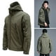 thumbnail image 3 of Chaqueta de senderismo para hombre, resistente , ligera, con capucha, con cremallera, para escalada al , esquí, invierno, - , XL SG DYNWAVEMX Chaqueta de hombre, 3 of 8