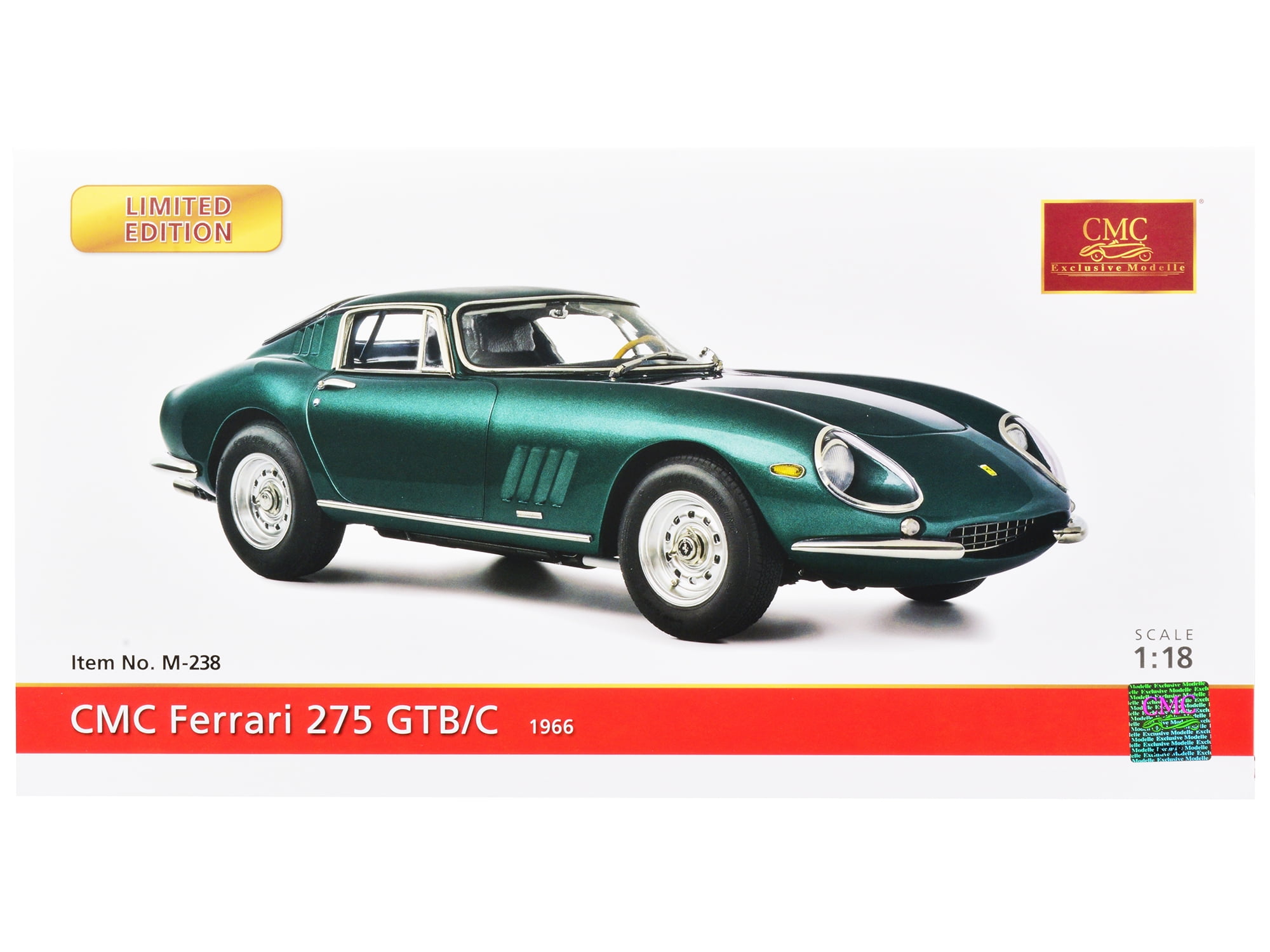 1966 Ferrari 275 GTB/C Verde Pino Green Metallic Limited