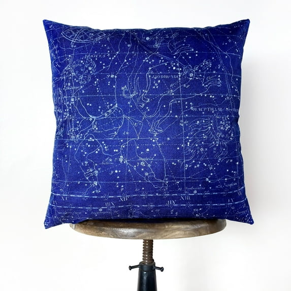 Map of the Stars | Star Map | Planets Decor | Constellation | Milky Way | Throw Pillow | Home Decor | Room Decor | Kids Room Decor