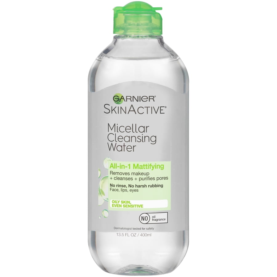 Garnier SkinActive Micellar Cleansing Water for Oily Skin, 13.5 fl. oz