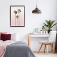 thumbnail image 3 of Stupell Industries Contemporary Palm Getaway Pink Sky Black Floating Frame Canvas Art, 17 x 25, by Natalie Carpentieri, 3 of 7