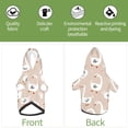 thumbnail image 6 of KLL White Goose for Basic Dog Hoodie - Pet Hoodie Sweater with Leash Hole - Cute Dog Sweatshirt - Pet Clothes Hooded Sweatshirt for Dog & Cat -Medium, 6 of 8