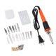 thumbnail image 2 of Kit De Herramientas De Corte De Cuchillo Eléctrico, Cortador De Plantilla Multiusos Con 16 Cuchillas, Soporte De Metal, Cuchillo De Tallado En Caliente, 2 of 7