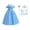 Dress+Accessory, variant on HAWEE Deluxe Cinderella Butterfly Princess Dress Up Costume for Girls