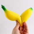 thumbnail image 4 of Juguete de plátano exprimidor Juguete de plátano elástico Juguete de ventilación de descompresión para aliviar el estrés, 4 of 14