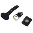 thumbnail image 5 of 4 Sets Sew On Leather Buckle with Pin DIY Bag Handbag Clasp Sewing Craft, 5 of 6