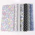 thumbnail image 2 of Lefu 50 PCS Assorted 10CM*10CM Bundle Quilt Quilting Cotton Fabric Sewing DIY Set, 2 of 10