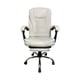 thumbnail image 2 of Silla Gerencial Ergonomica Acolchonada Con Masajeador Color Blanco, 2 of 6