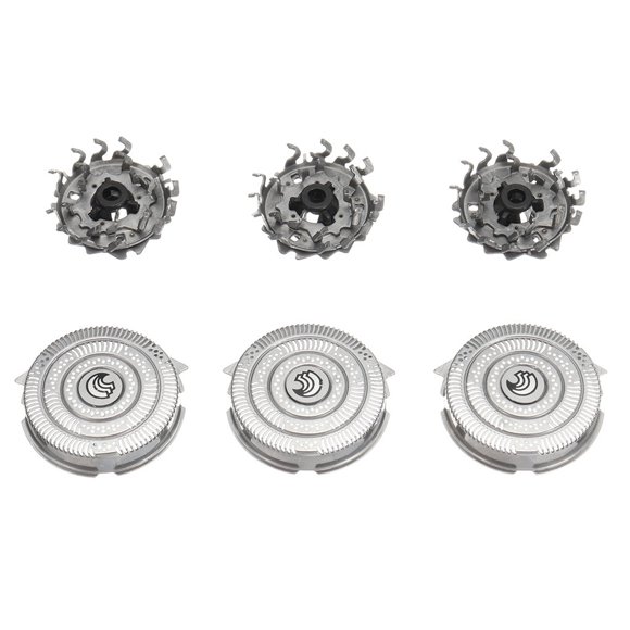 Ensemble de 3 Lames de Tête de Rasoir de Rechange HQ9 pour Philips SpeedXL SmartTouchXL HQ9
