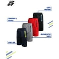 thumbnail image 7 of Pro Athlete Boys Athletic Shorts - 4 Pack Quick Dry Mesh Basketball Gym Shorts for Boys (5-16), 7 of 7