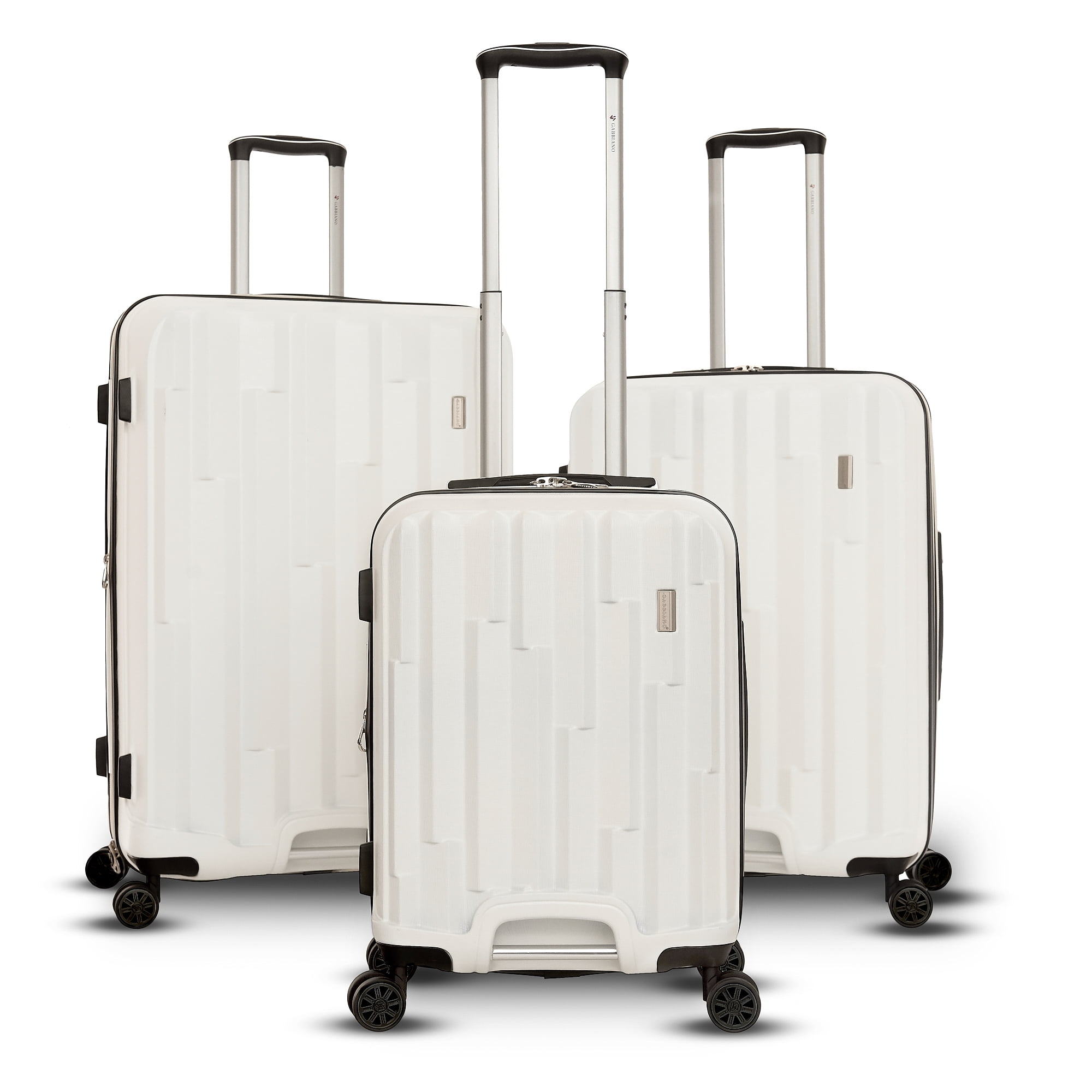 Gabbiano Gabbiano Avila Collection 3 Piece Hardside Spinner Luggage