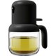 thumbnail image 1 of 180ml Oil Sprayer Bottle, Olive Oil Sprayer Dispenser, Dressing Spray Grilling Olive Oil Glass Bottle, Leakproof (Black), 1 of 4