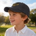 thumbnail image 2 of Dinosaur Embroidered Hat Childrens Baseball Cap Washed Cotton Cartoon Sun Hat Outdoor UV Sun Hat for Toddler Baby Boys Girls Safari Fishing Hat UPF 50+, 2 of 7