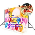 thumbnail image 4 of ABPHOTO Polyester 7x5ft Birthday Party Backdrop Minimalistic Birthday Themed Photography Background and Birthday Party Photography Backdrop Props, 4 of 5