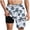 Black #3, variant on Guluxicc Mens Swimming Trunks with Compression Mesh Liner 2 in 1 Quick-Dry Swim Shorts with Pockets Summer Board Shorts