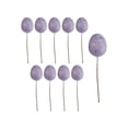 thumbnail image 2 of Dtchengua 10Pcs Easter Egg Shaped Cake Inserts with Sprig Design - Multi-purpose Cake Decorations for Baking, Flower Vase Arrangements & Easter Crafts, 2 of 6