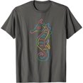 thumbnail image 1 of Colorful Ocean Sea Seahorse Underwater Fish Aquatic Animal T-shirt Seahorse Lover Shirt Marine Biologist Gift Seahorse Ocean Lover Shirt, 1 of 1