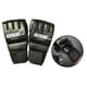 thumbnail image 1 of Guantes de boxeo, guantes de medio , guantes de entrenamiento para adultos Negro 2 shamjiam Guantes de entrenamiento de boxeo, 1 of 9