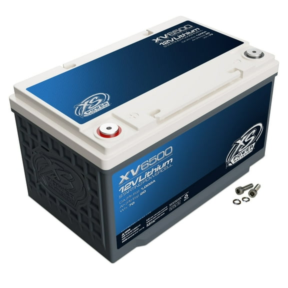 XS Power XV6500 12V 1500W Lithium Titanate Automotive Battery, Max 1335Amps