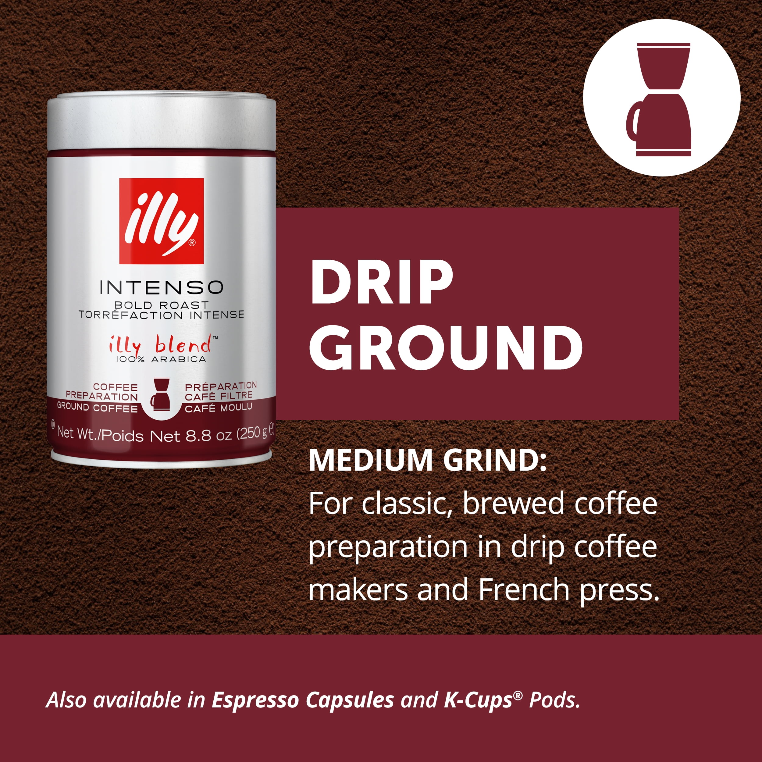 Illy top drip coffee
