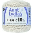 thumbnail image 2 of Aunt Lydia's Classic Crochet Thread Size 10-Antique White, 2 of 2
