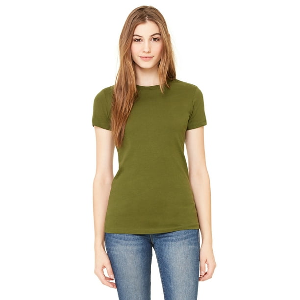 Download BELLA+CANVAS - Bella + Canvas Women's The Favorite T-Shirt - B6004 - Walmart.com - Walmart.com