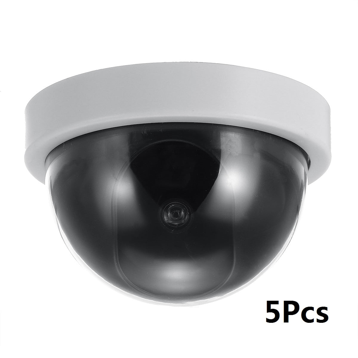 Dummy DOME CCTV CAMERA home house Security Cam Fake IR Flashing LED   1 2 3 4 8 