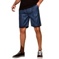 thumbnail image 4 of INSPIRE CHIC Men's Metallic Above Knee Clubwear Sparkly Sequins Shorts 28 Blue, 4 of 6