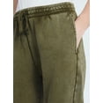 thumbnail image 4 of Scoop Women’s Mineral Washed Fleece Flare Leg Sweatpants, Sizes XS-XXL, 4 of 5