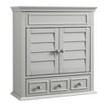 thumbnail image 1 of Crosley Lydia Armoire à Pharmacie Murale avec Tiroir de Rangement, Gris, 1 of 10