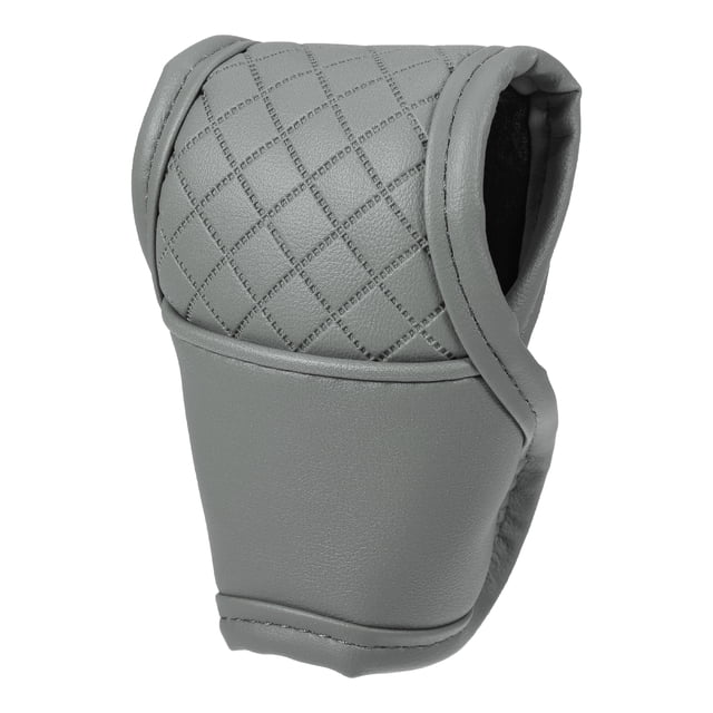 Funda universal para palanca de cambios de coche, funda para palanca de cambios, funda para palanca de cambios, funda para palanca de cambios automática, moderna, piel sintética, gris