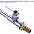 thumbnail image 5 of Lead-Free Stainless Steel Kitchen Faucet, Zinc Alloy Material Ensures Durability And Safety For Family Use, Compatible With Various Hole Diameters, Easy Installation, 5 of 5