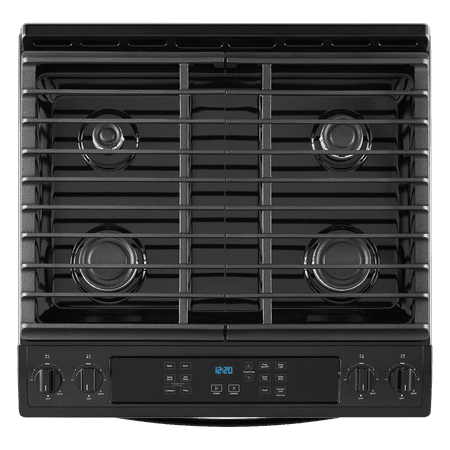 Whirlpool - 5.0 Cu. Ft. Gas Range with Frozen Bake™ Technology - Black