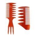thumbnail image 2 of Cabello Graso Para Hombres, Paquete De 2 Sunnimix Peine de dientes anchos para hombre, 2 of 8