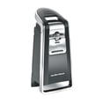 thumbnail image 1 of Hamilton Beach Smooth Touch Electric Automatic Can Opener with Easy Push Down Lever, Eliminates Sharp Edges, Opens All Standard-Size and Pop-Top Cans, Extra Tall, Black and Chrome (76606AG), 1 of 7