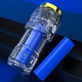thumbnail image 2 of Three-Eyed Mini Flashlight Flash Super Power Waterproof Outdoor Travel, 2 of 10