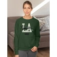 thumbnail image 2 of Los Angeles California 2002. Sweatshirt Women -Image by Shutterstock, Female 3X-Large, 2 of 4