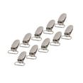 thumbnail image 1 of 20 clips de metal para tirantes para disgrazs, acesorios para colgar ropa de bricolaje con hermoso tratamiento galvanizado, Abrazaderas de alta resistencia para manualidadas, 1 of 7