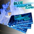 thumbnail image 3 of Magical Flames – Blue Flames - Create Blue Vibrant Flames for Fire Pit - (25 Pack) - Campfire, Bonfire, Outdoor Fireplace – Magical, Blue Funky, Mystic Flames – Twice The Color – Half The Price, 3 of 5