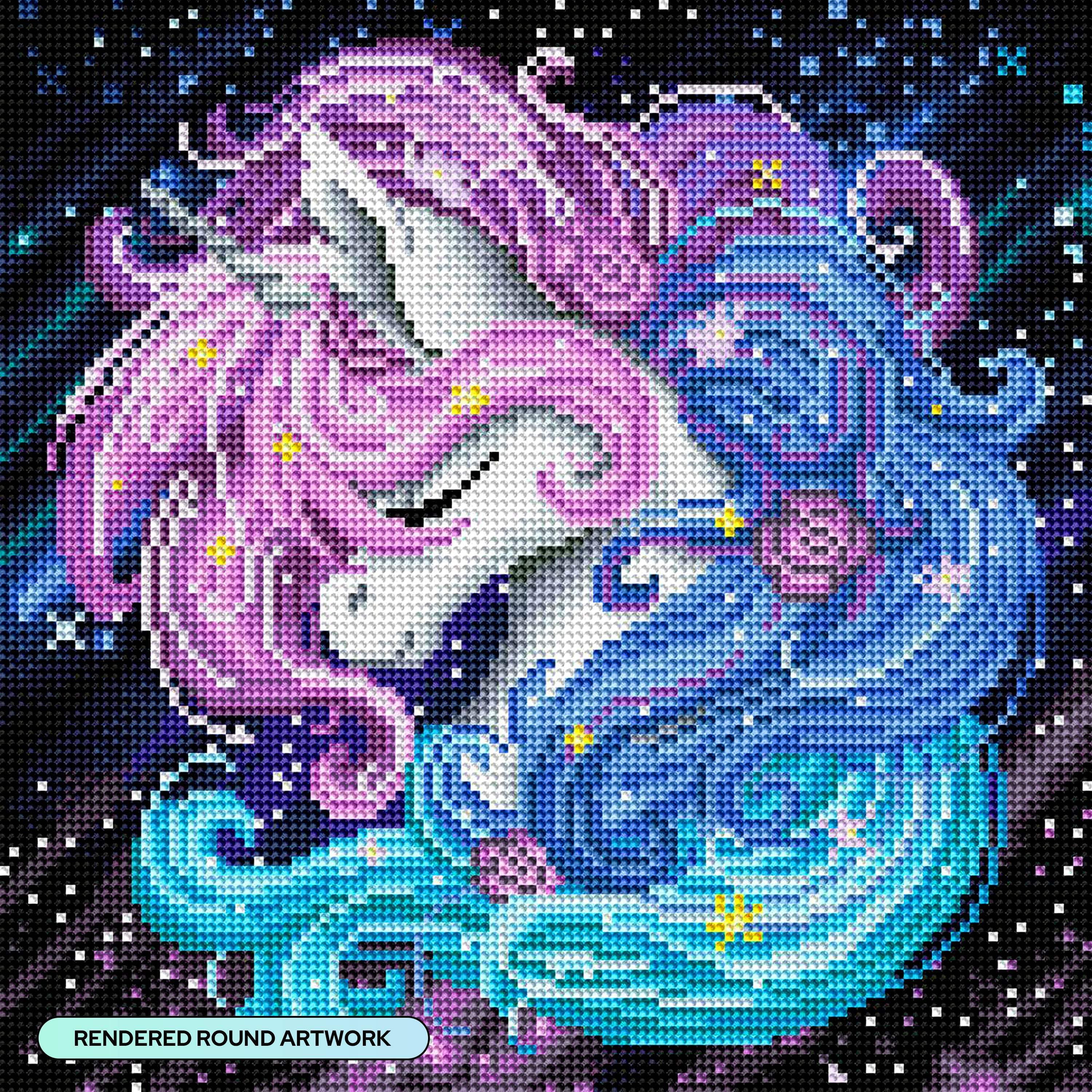 DIAMOND ART CLUB Aurora the Unicorn Diamond Painting Kit