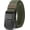 Green&w115, variant on Mens Belt,Slide Leather Ratchet Belt for Mens