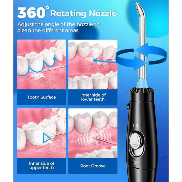 Cepillo de dientes eléctrico y hilo dental GLAMORORAL 600 ml