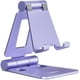 thumbnail image 1 of Nulaxy Soporte plegable doble para teléfono celular, totalmente ajustable, soporte plegable para teléfono de escritorio, base compatible con Phone15 14 13 12 11 Pro Xs Xs Max Xr X 8, Nintendo Switch,, 1 of 4