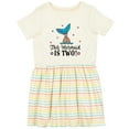 thumbnail image 3 of Inktastic Mermaid 2nd Birthday 2 Year Old Girls Toddler Dress, 3 of 5