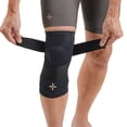 thumbnail image 4 of Tommie Copper Pro-Grade Manchon de Genou de Compression Ajustable - Unisexe, Noir, Très Grand, 4 of 4